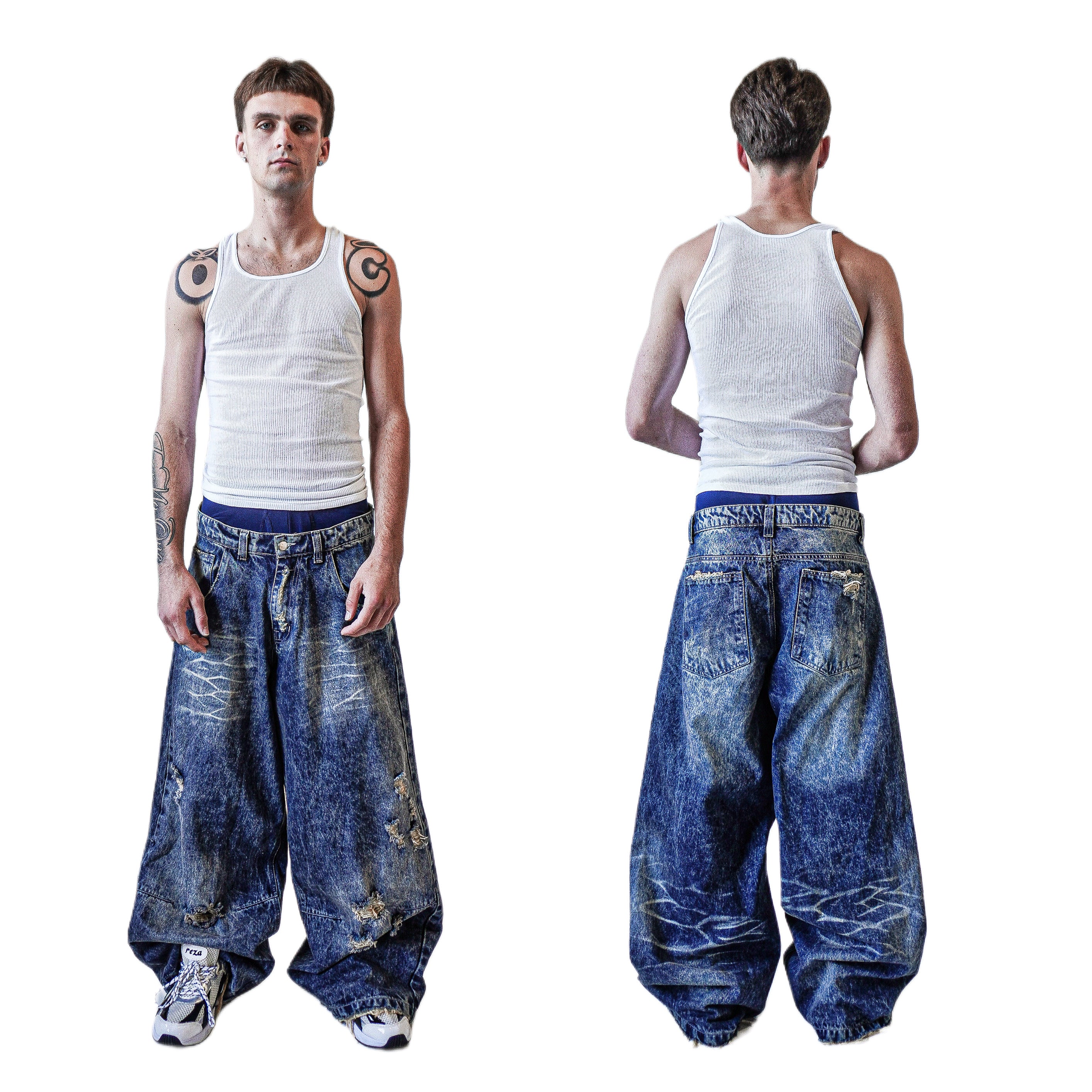 "Lovely" denim pants