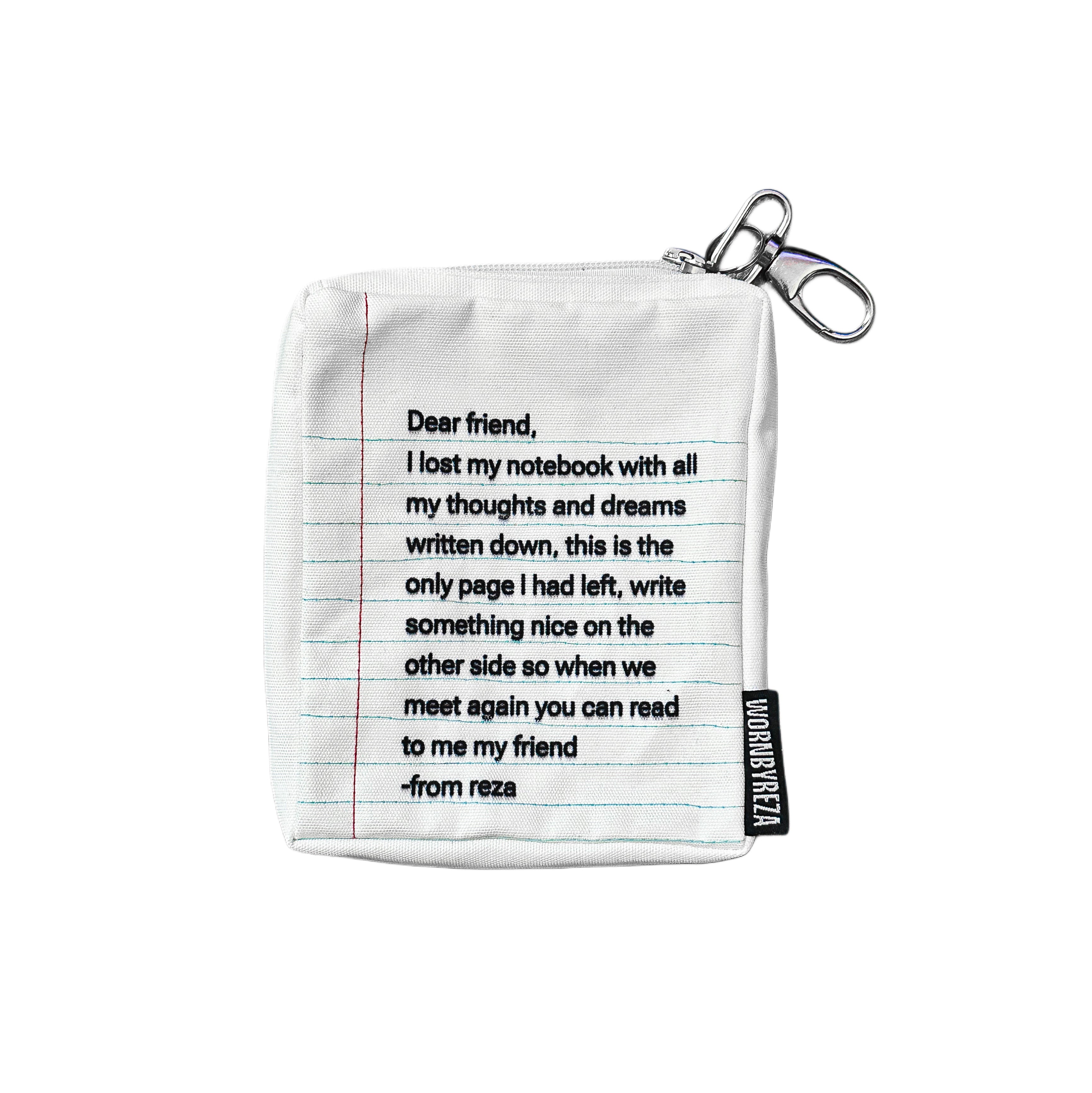 "Diary" keychain case