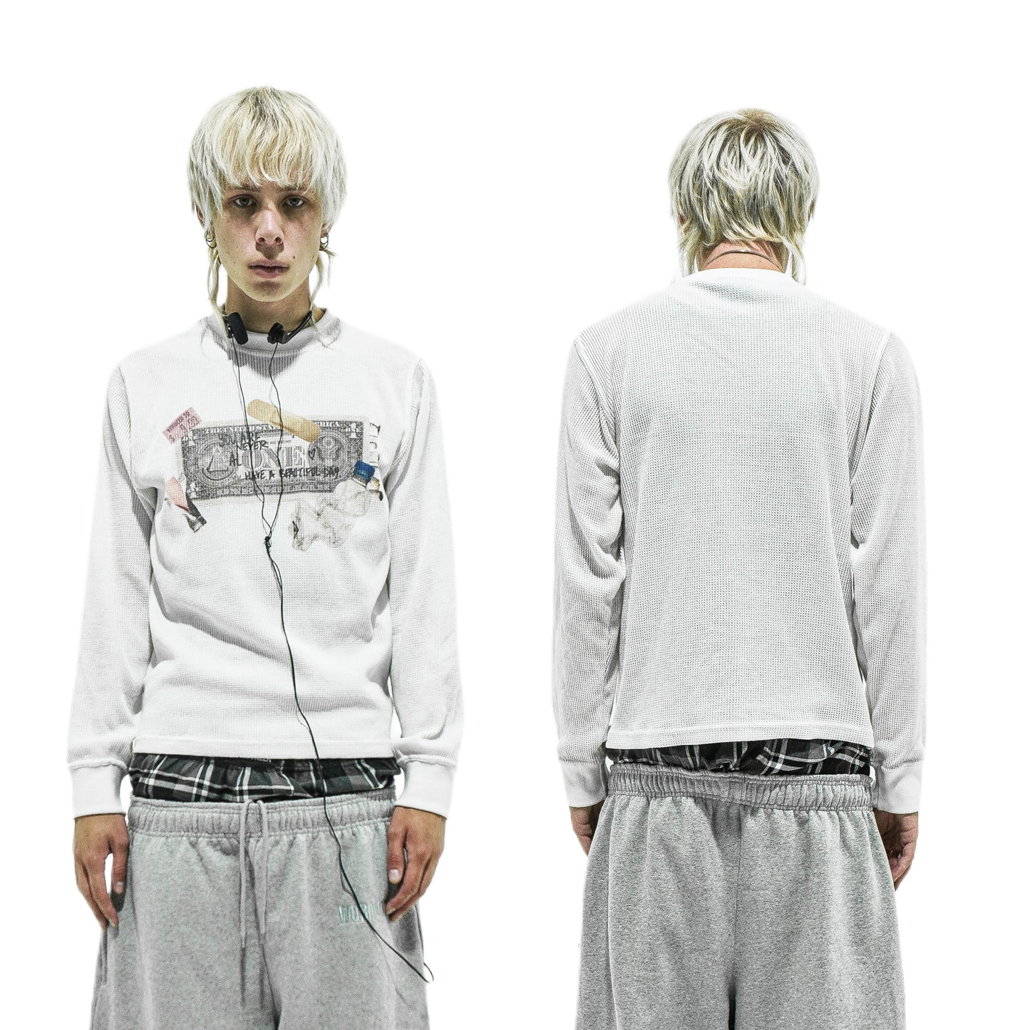 "Alone" thermal shirt