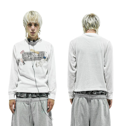 "Alone" thermal shirt